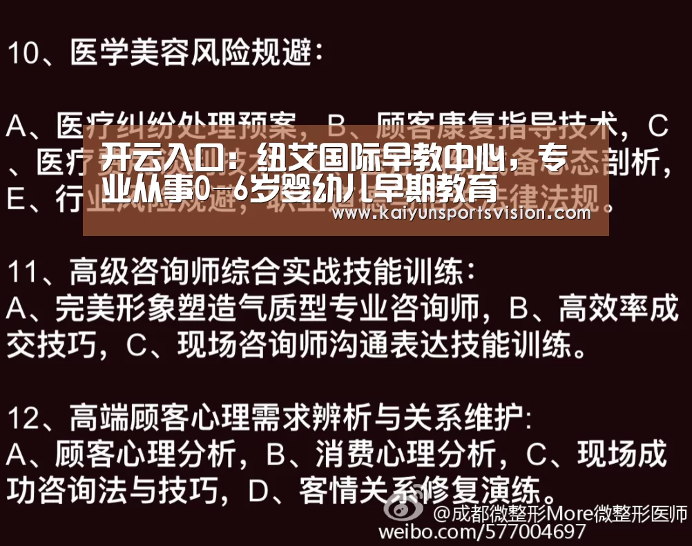 开云入口:纽艾国际早教中心,专业从事0-6岁婴幼儿早期教育(图2) 开云地址